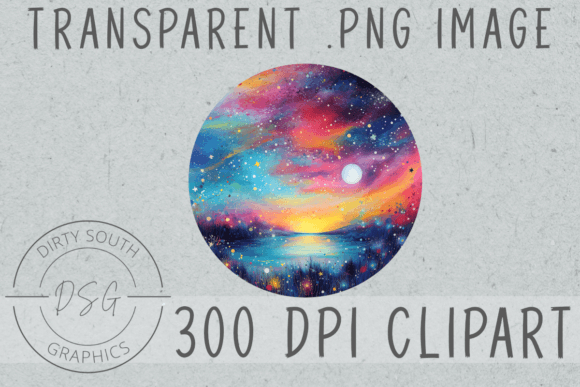A Designer's Review of the Watercolor Ocean Sunset Design