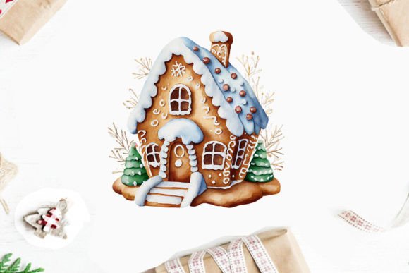 A Gingerbread House Design for Whimsical Embroidery Projects