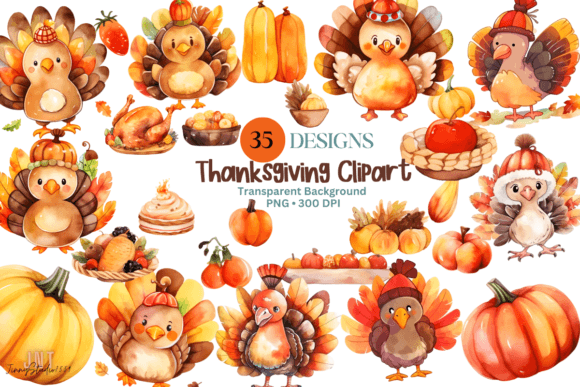 A Versatile Watercolor Turkey Graphic for Crafting Brand Stories