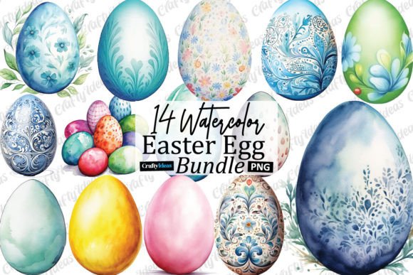 My Real-World Review of a Watercolor Easter Egg Graphics Bundle