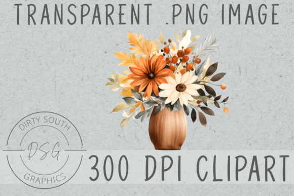 Watercolor Autumn Flowers: A Graphics Asset for Brand Storytelling