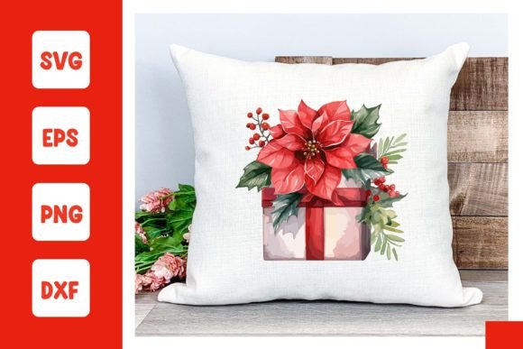 Watercolor Gift Box Graphics for Illustrations and Client Projects
